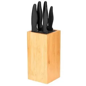 Smile bamboo block knife set SNS-5 6-piece