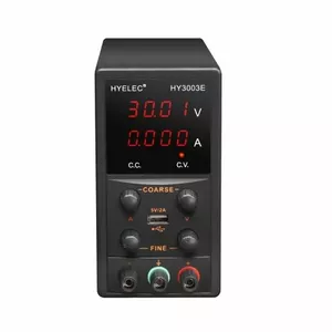 Laboratorijas barošanas avots HYELEC HY3003E DC 0-30V 3A