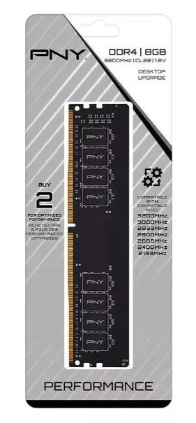 Memory PNY 8GB MD8GSD43200-SI Photo 2