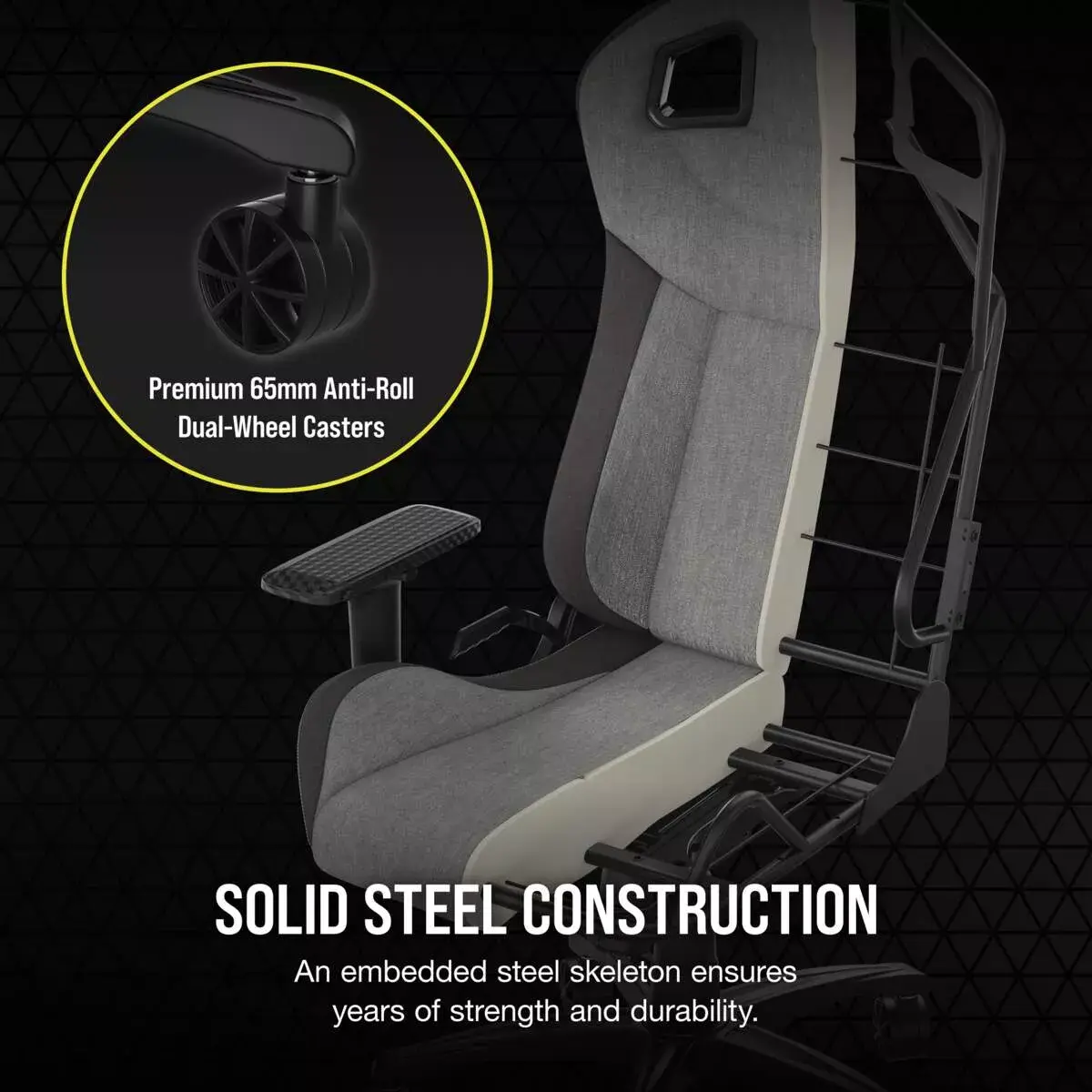 Универсальное игровое кресло Corsair T3 RUSH 2023 Photo 4