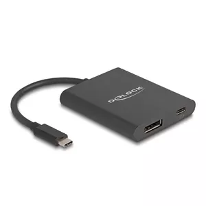 DeLOCK USB Type-C Adapter to DisplayPort 8K HDR Power Delivery 60W