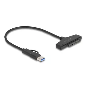 Конвертер DeLOCK USB в SATA 6 Гбит/с USB Type-C Type-A 0.3м