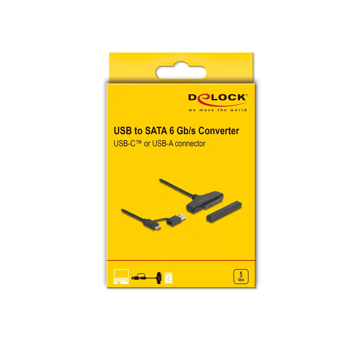 DeLOCK USB uz SATA 6 Gb/s konvertors Photo 3
