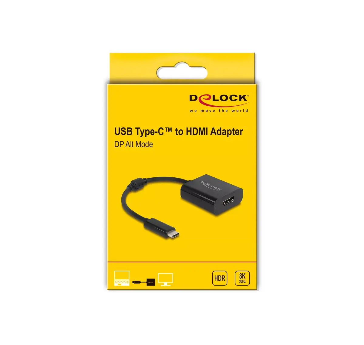 DeLOCK USB Type-C adapteris uz HDMI 8K HDR Photo 2
