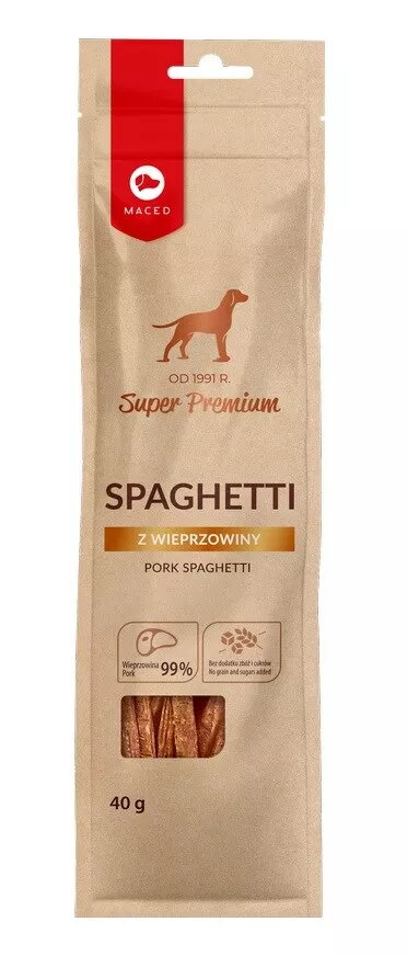 Suns našķis MACED Pork Spaghetti 40