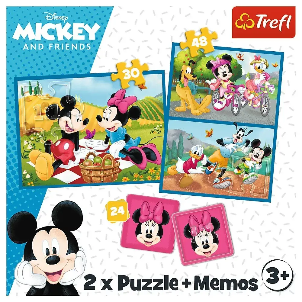 TREFL Puzzle 2w1 memos Disney characters Photo 5