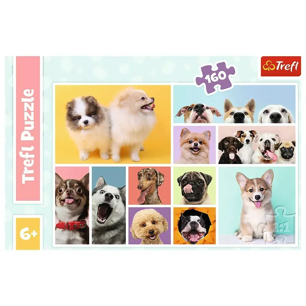 TREFL Puzle 160 gab. — Dogs friends Photo 3