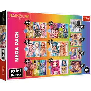 Trefl Rainbow High Jigsaw Puzzle 48 Pieces Cartoons 4 Years and Older