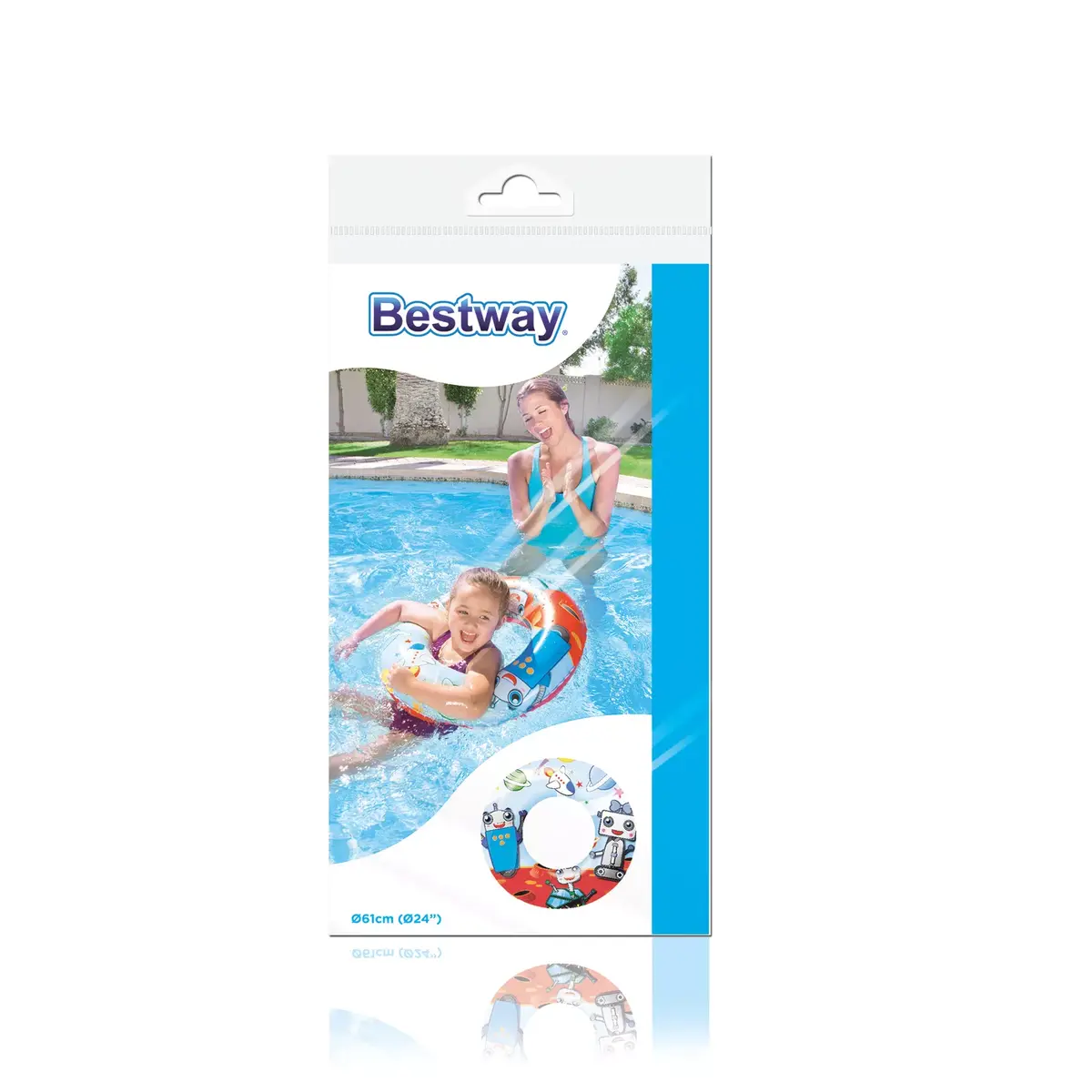 Piepūšamais peldriņķis Bestway 61 cm Photo 7