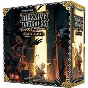 Galda spēle Portal Games Massive Darkness 2 Hellscape — kooperatīva dungeona izpēte ar mini figurām