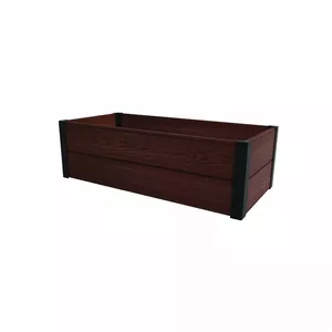 Planter box Keter Maple Trough 106×52×32 cm, rectangular brown