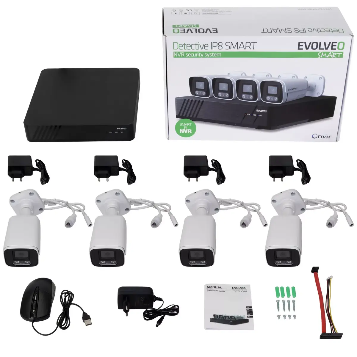 Evolveo DET-IP8 video novērošanas komplekts Photo 8
