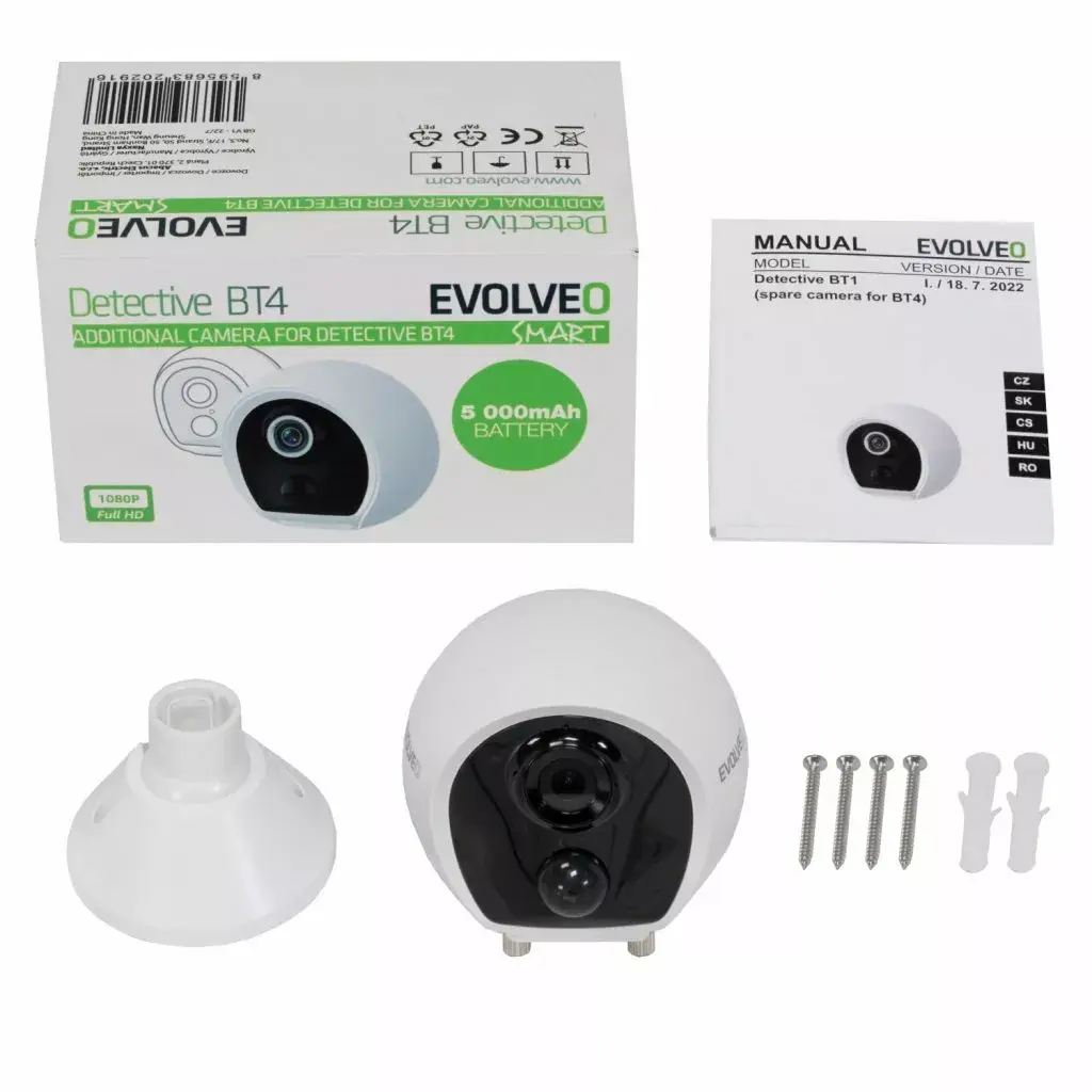 IP security camera Evolveo DET-BT1 Dome 1920 x 1080 Photo 5