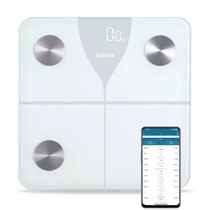 Personīgā diagnostiskā fitnesa svari Evolveo Salente SlimFit Bluetooth balti SLIMFIT-WH