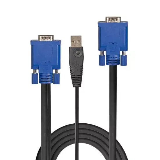 KVM и USB кабель Lindy 2м комбинированный Photo 2