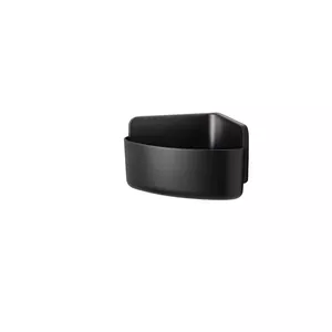 Plastmasas sienas dušas grozs TESA LAVAA melns 175x175x120 mm