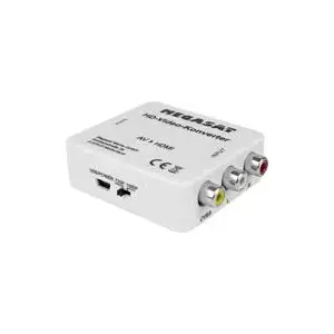 Video pārveidotājs Megasat 900196 AV uz HDMI — analogo AV (RCA) uz HDMI digitālo konversija