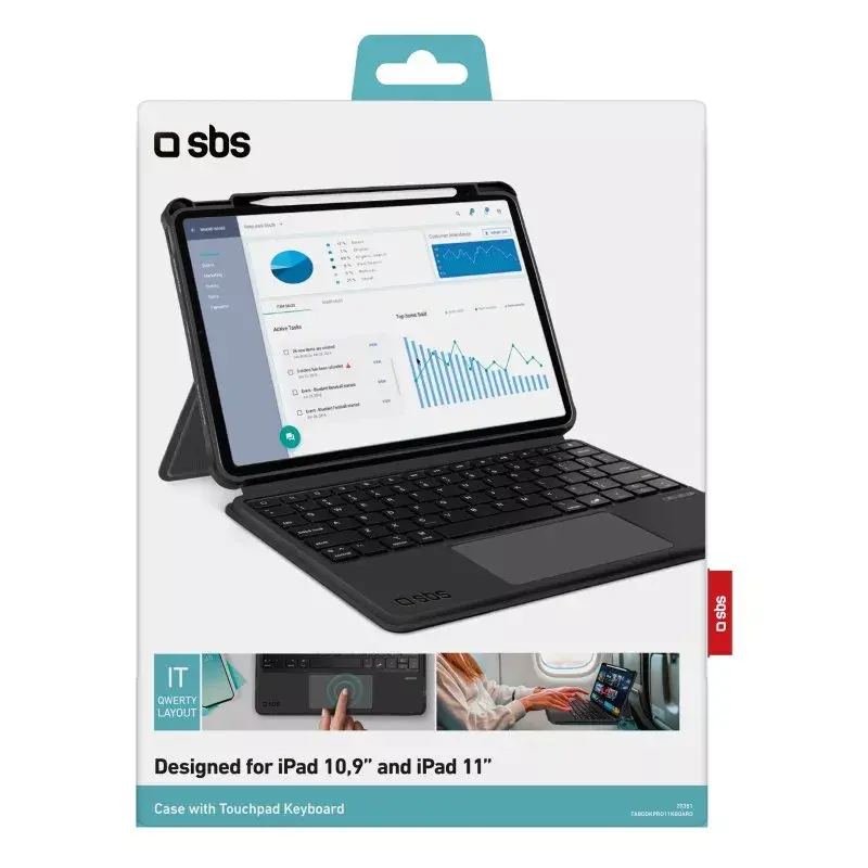 Mobilā ierīce tastatūra SBS TABOOKPRO11KBOARD Photo 6