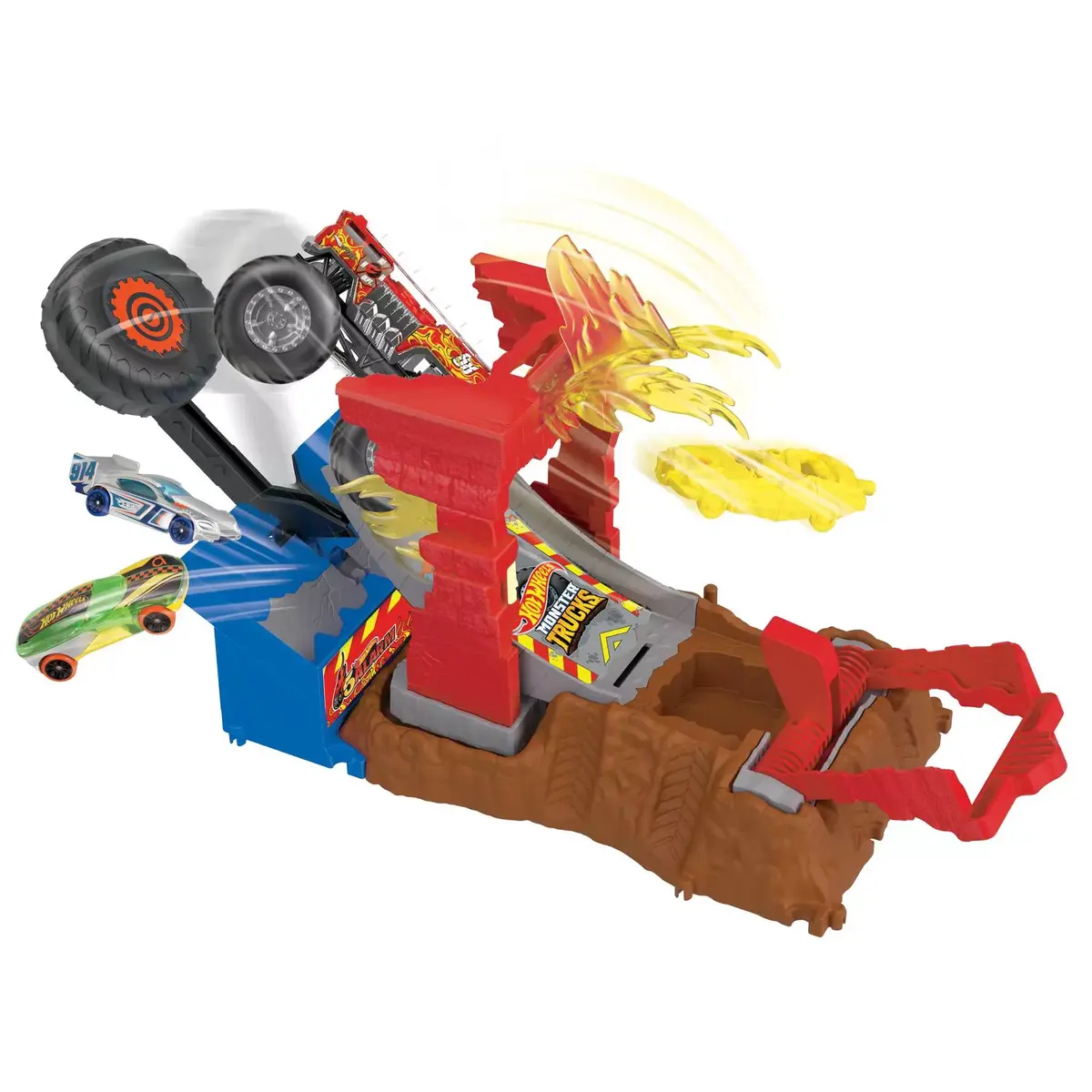 MATTEL Hot Wheels ARENA SMASHERS 5 ALARM komplekts Photo 3
