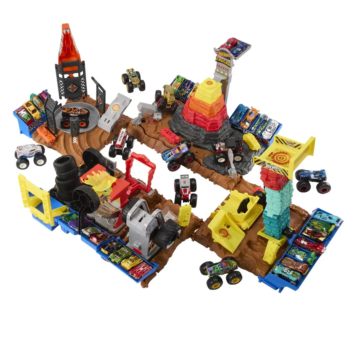MATTEL Hot Wheels ARENA SMASHERS 5 ALARM komplekts Photo 5