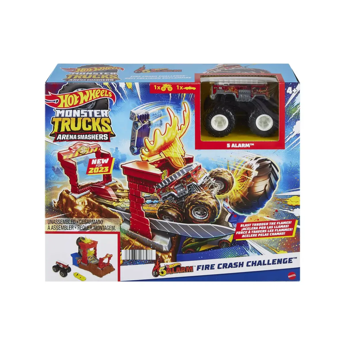 MATTEL Hot Wheels ARENA SMASHERS 5 ALARM komplekts Photo 6