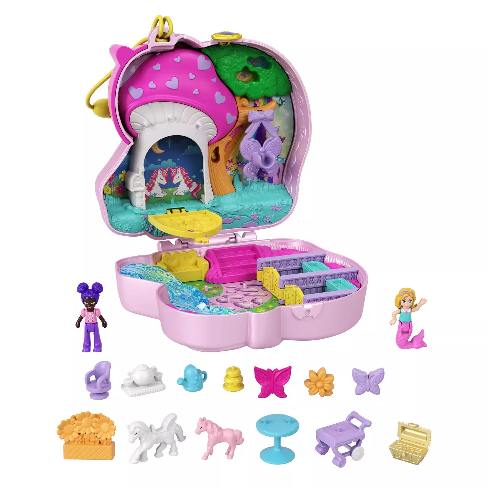 MATTEL POLLY POCKET CONJUNTO FESTA NA PISCINA - GTIN/EAN/UPC