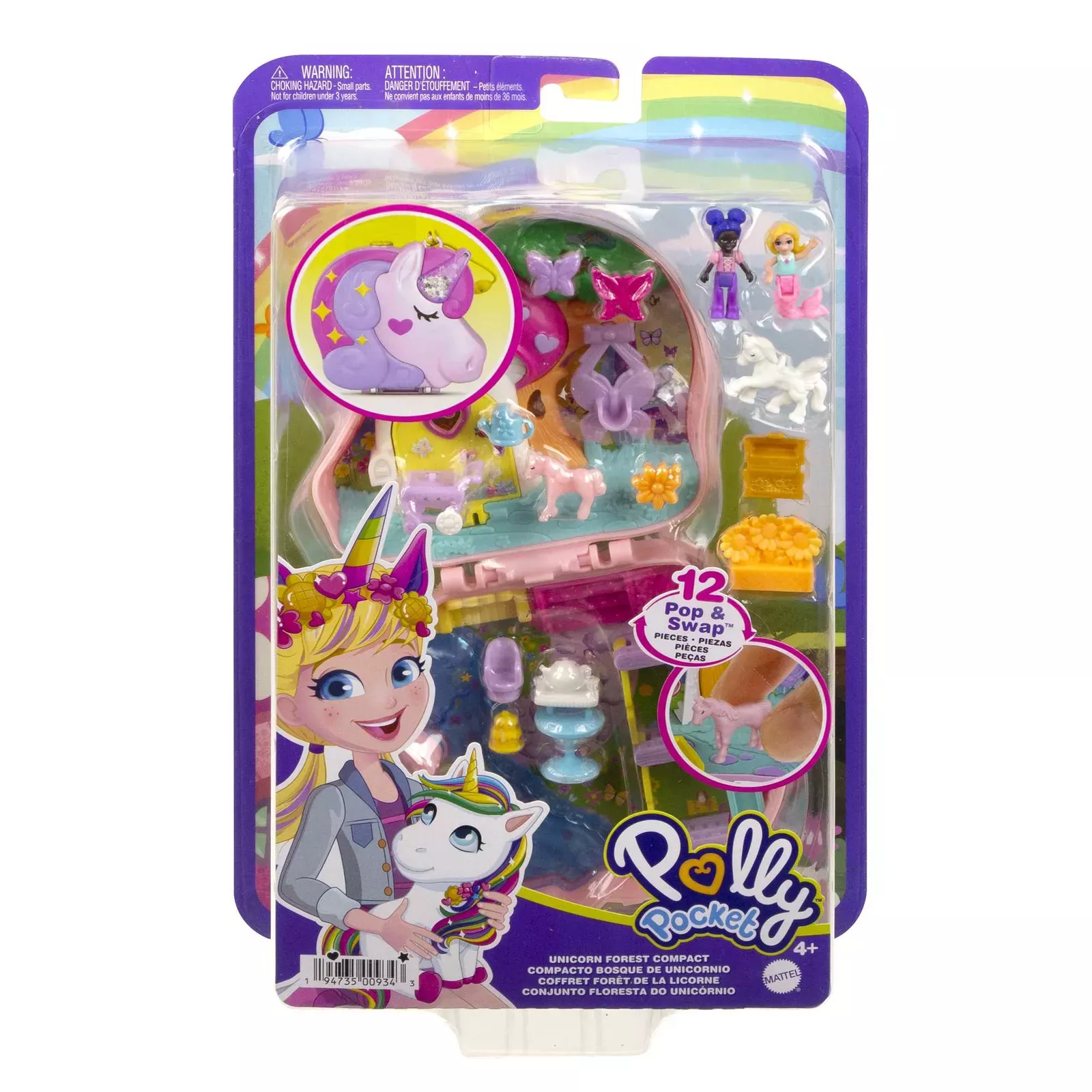 MATTEL POLLY POCKET CONJUNTO FESTA NA PISCINA - GTIN/EAN/UPC