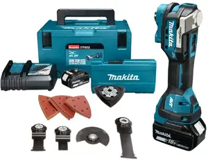 Многофункциональный роторно-колебательный инструмент Makita DTM52RFJX1