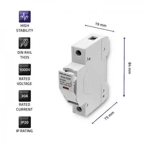 Moldingā korpusa automāts QOLTEC 52582 Photo 8