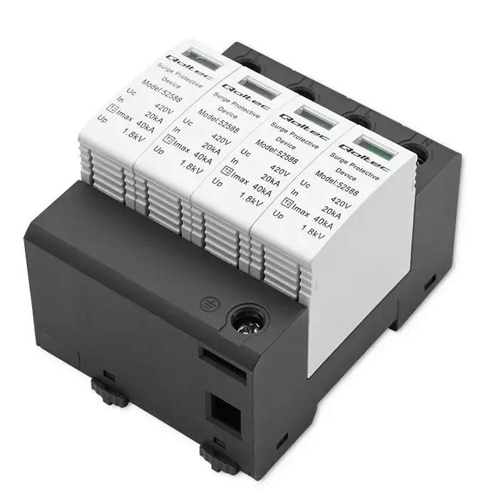 УЗИП QOLTEC 52588 AC 4P 420V T2 Photo 2