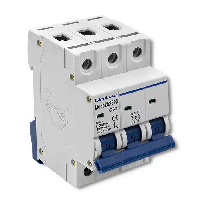 Miniature circuit breaker Qoltec C32 Photo 7