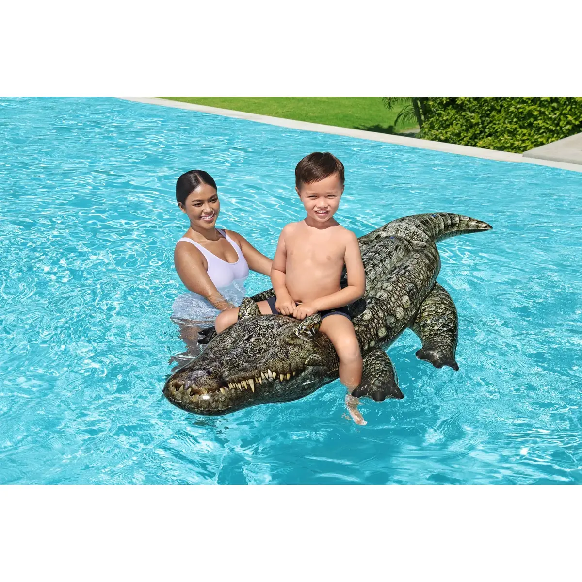 Bestway Realistic Reptile — детский плот-каталка Photo 11