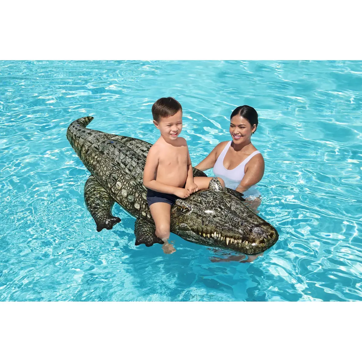 Bestway Realistic Reptile — детский плот-каталка Photo 12