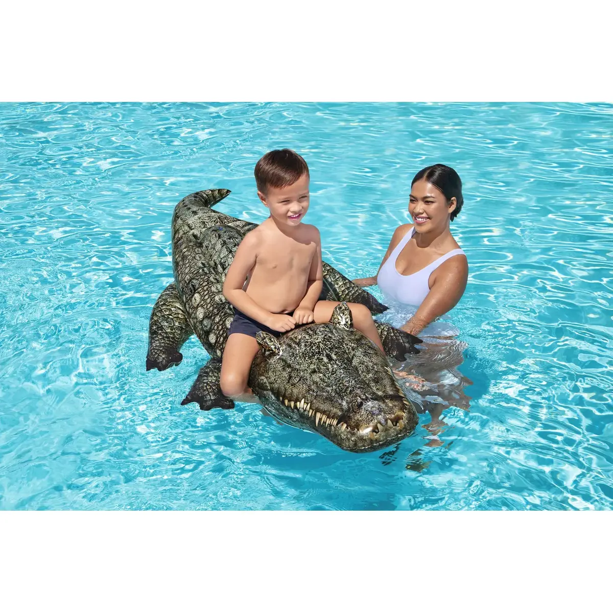 Bestway Realistic Reptile — детский плот-каталка Photo 13