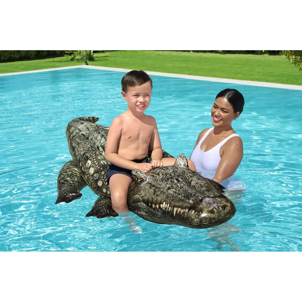 Bestway Realistic Reptile — детский плот-каталка Photo 15