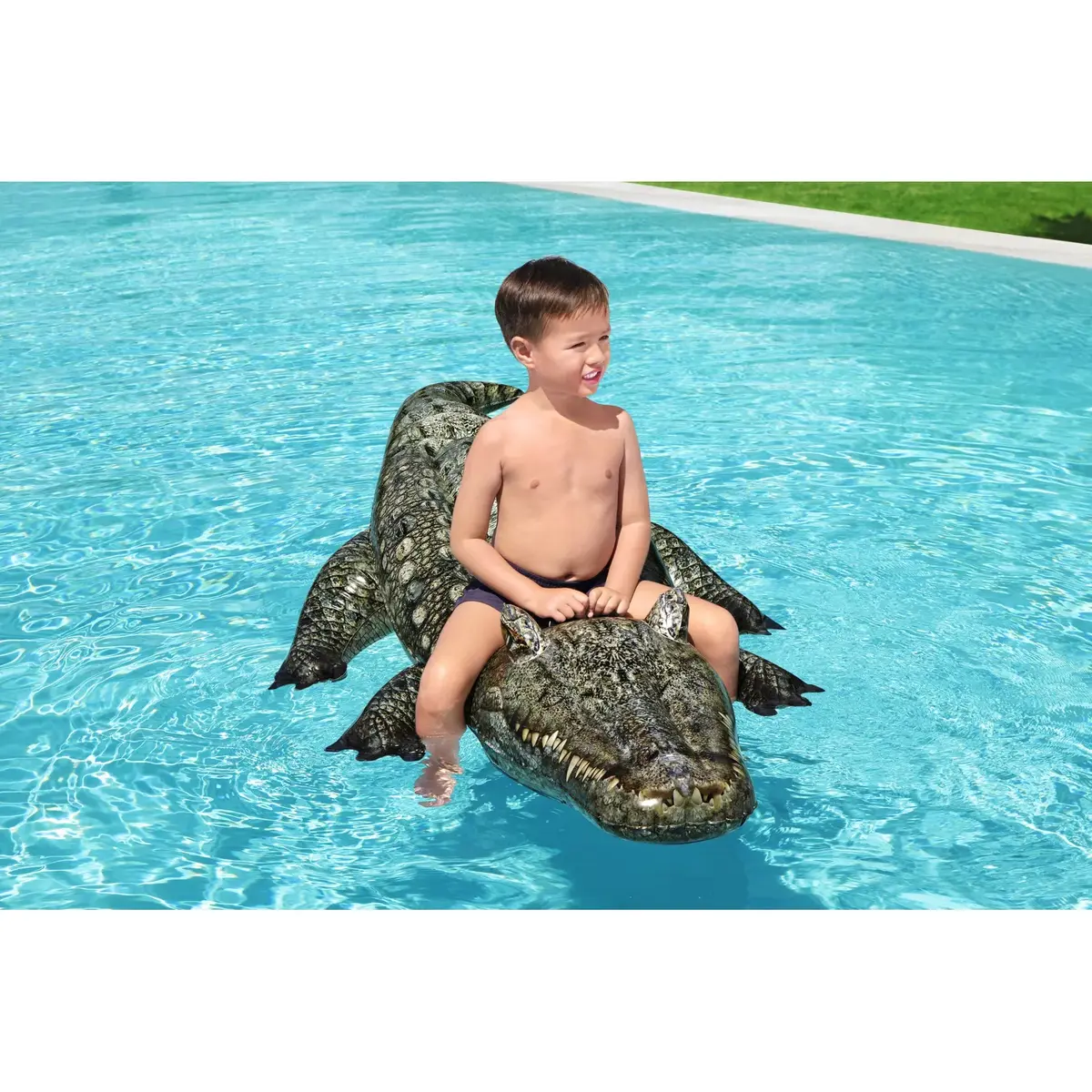 Bestway Realistic Reptile — детский плот-каталка Photo 17