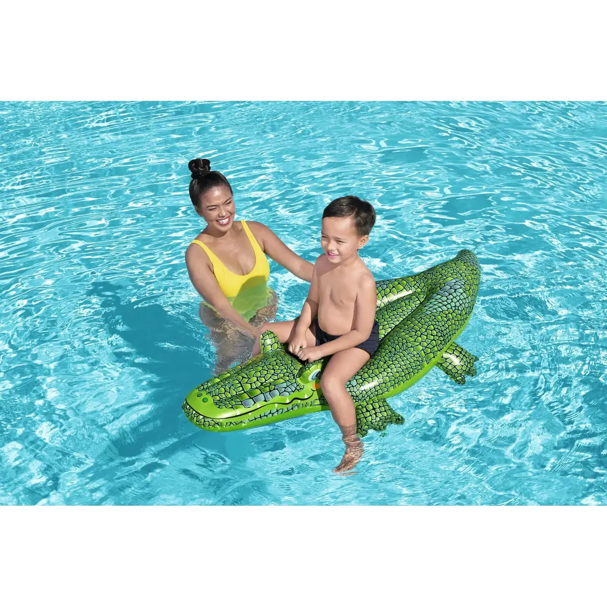 Piepūšamais Bestway Buddy Croc 670×1480 mm Photo 12