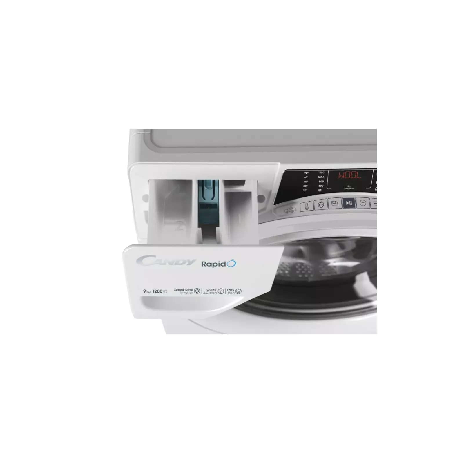 Veļas mašīna Candy RapidÓ RO 1294DWMT/1-S Photo 7