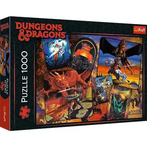 Пазл TREFL Dungeons & Dragons The Origins of — 1000 деталей, ширина 480 мм
