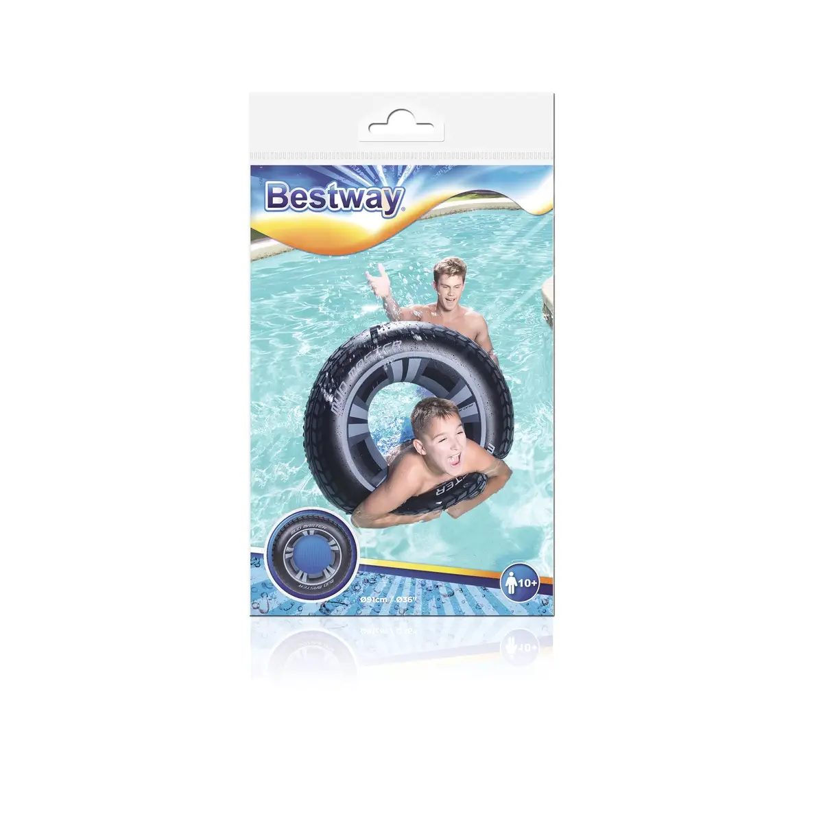 Piepūšamais riņķis Bestway Mud Master Φ91 cm Photo 5