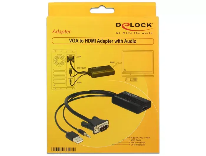 Video kabeļa adapteris DeLOCK 62597 Photo 3