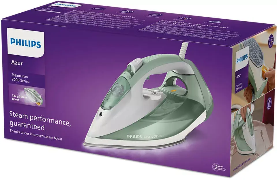 Philips steam iron 7000 DST7012/70 Photo 6