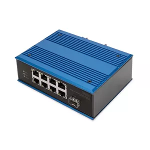 Neadministrējams slēdzis Digitus DN-651133 8 porti Fast Ethernet Rūpnieciskais 1 SFP Uplink
