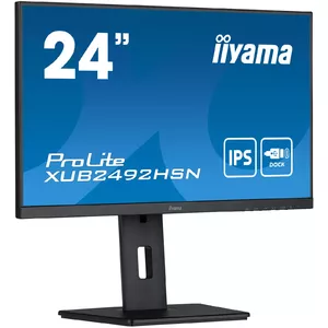 iiyama ProLite XUB2492HSN-B5 LED display 61 cm (24") 1920 x 1080 pixels Full HD Black