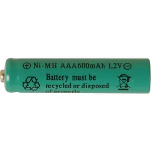 Rechargeable battery Star Trading 12.478-00-2 AAA NiMH 10.5x10.5x44.5mm