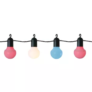 LED outdoor garland Hooky 5.7 m 20 LED pastel colors IP44