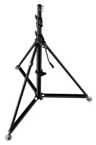 Нога штатива Manfrotto 387XBU, одна ножка, чёрный, грузоподъёмность 80 кг, макс. высота 3,66 м, вес 32,5 кг