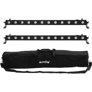 Набор LED-баров EUROLITE 2x LED BAR-12 QCL RGBW с мягким чехлом — 2 шт., RGBW QCL светодиоды