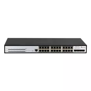 Managed Switch Extralink Chiron Pro 24x RJ45 1000Mb/s PoE 4x SFP+ L3 370W
