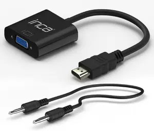 HDMI to VGA adapter cian technology IHTV-7TS with USB audio support, 1080p resolution
